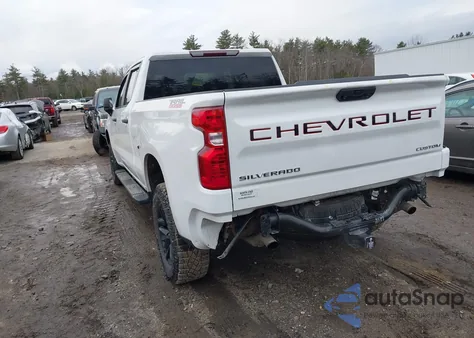 2023 Chevrolet Silverado 1500 Custom Trail Boss из США, поврежденный, VIN 3GCUDCED3PG200914